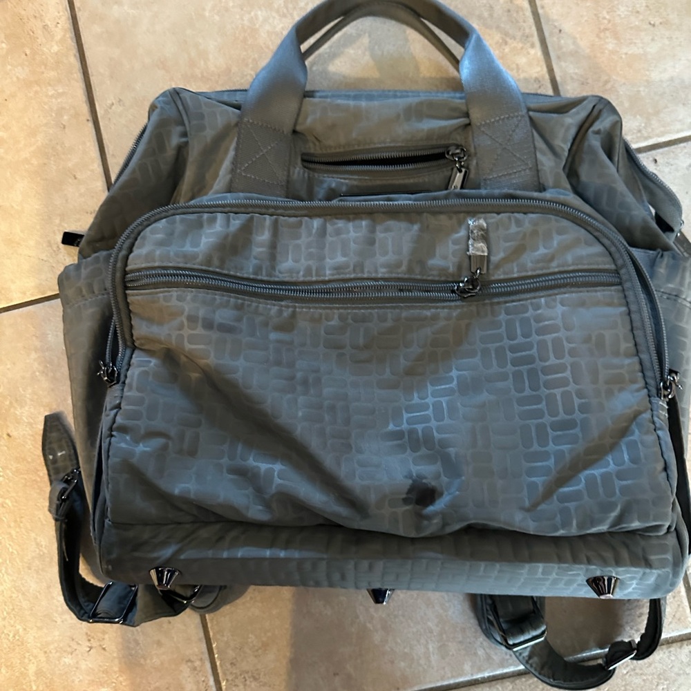 Men's Gray Backpack
